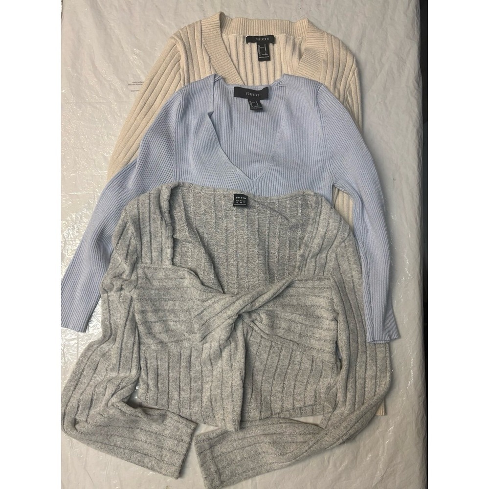 SHEIN & Forever 21 women's‎ lot of three  tops